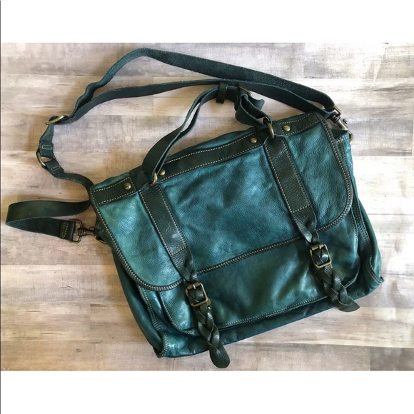 Free People Handbags - SOLD Free People Campomaggi Large Washed Messenger